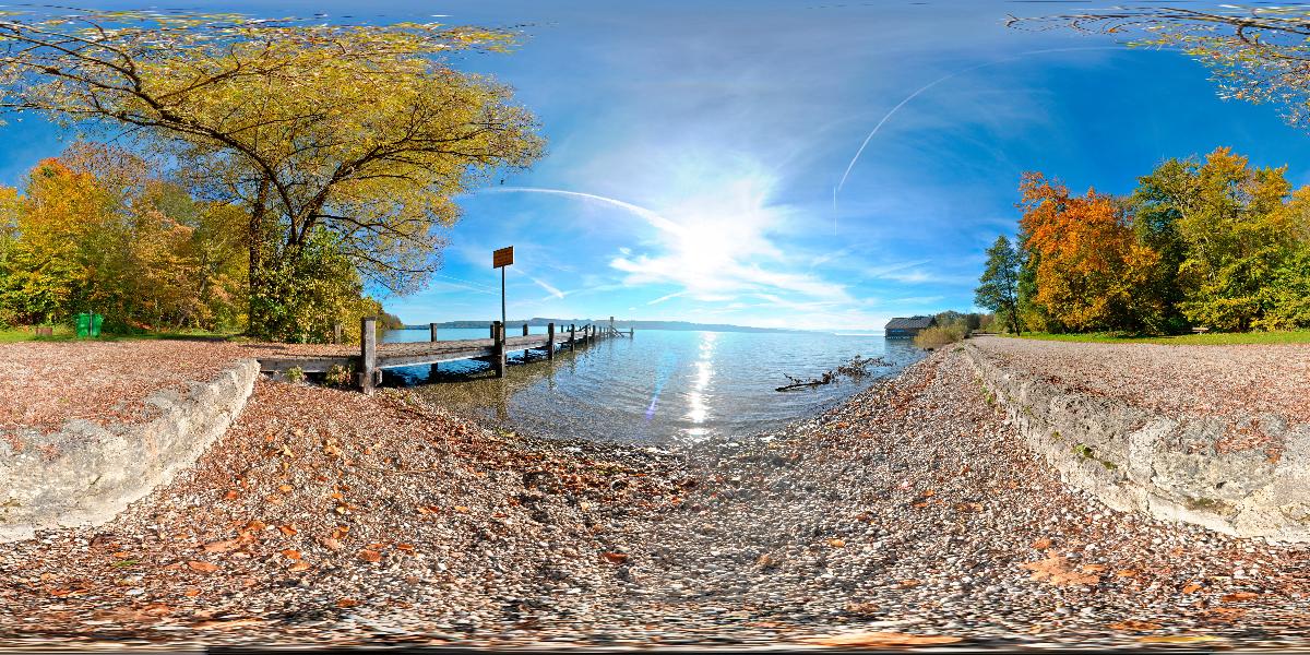 Erholungsgebiet Paradies in Possenhofen am Starnberger See (Foto: © Werner Pietschmann) Erholungsgebiet Paradies in Possenhofen am Starnberger See (Foto: © Werner Pietschmann)
