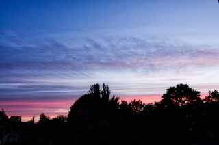 Morgenrot am Münchner Himmel | Foto © Werner Pietschmann