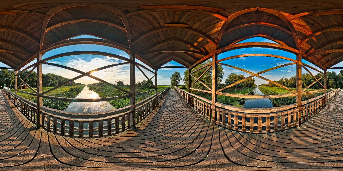 Brücke von Andau am Einserkanal (Foto: © Werner Pietschmann) Brücke von Andau am Einserkanal (Foto: © Werner Pietschmann)