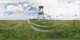 ehem. ungarischer Grenzwachturm am Neudegg im Seewinkel bei Apetlon