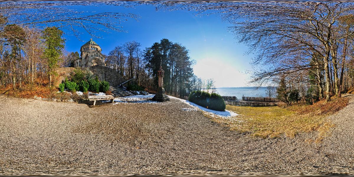 Votivkapelle / Gedächtniskapelle St. Ludwig bei Berg am Starnberger See (Foto: © Werner Pietschmann)