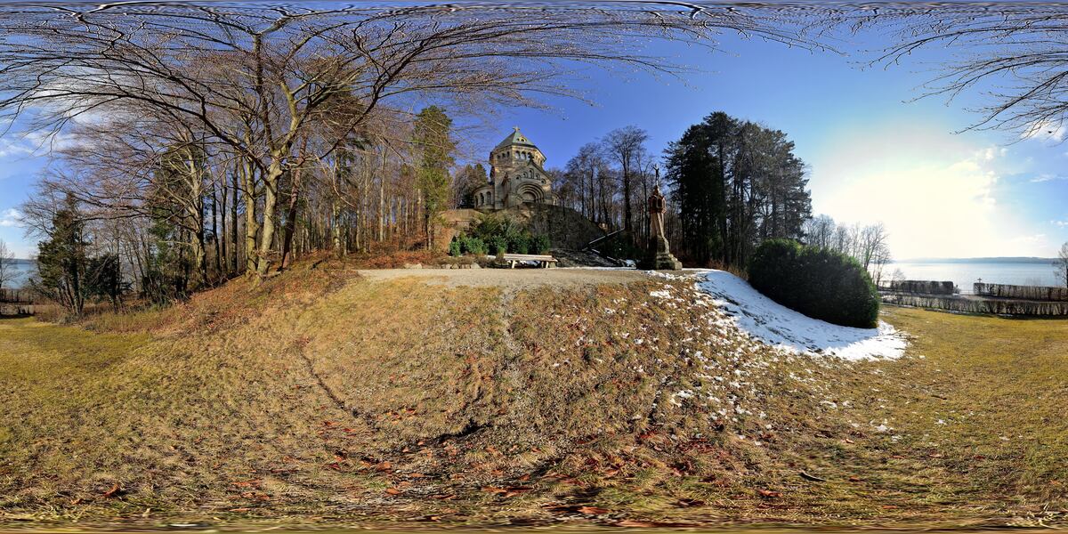 Foto: © Werner Pietschmann Votivkapelle / Gedächtniskapelle St. Ludwig bei Berg am Starnberger See
