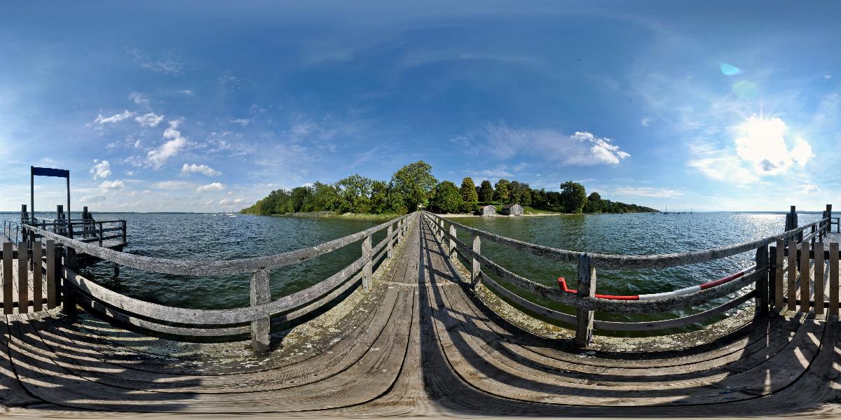 Dampferanlegestelle Breitbrunn am Ammersee (Foto: © Werner Pietschmann)