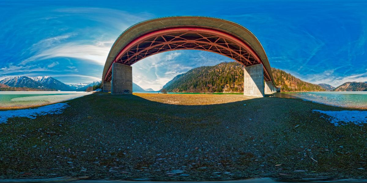Foto: © Werner Pietschmann Faller-Klamm-Brücke bei Fall