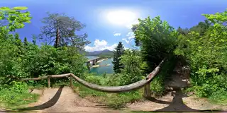 Sylvensteinstausee bei Fall