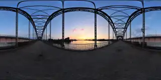 Alte Harburger Brücke in Hamburg