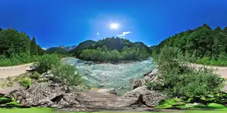 am Rißbach bei Hinterriß