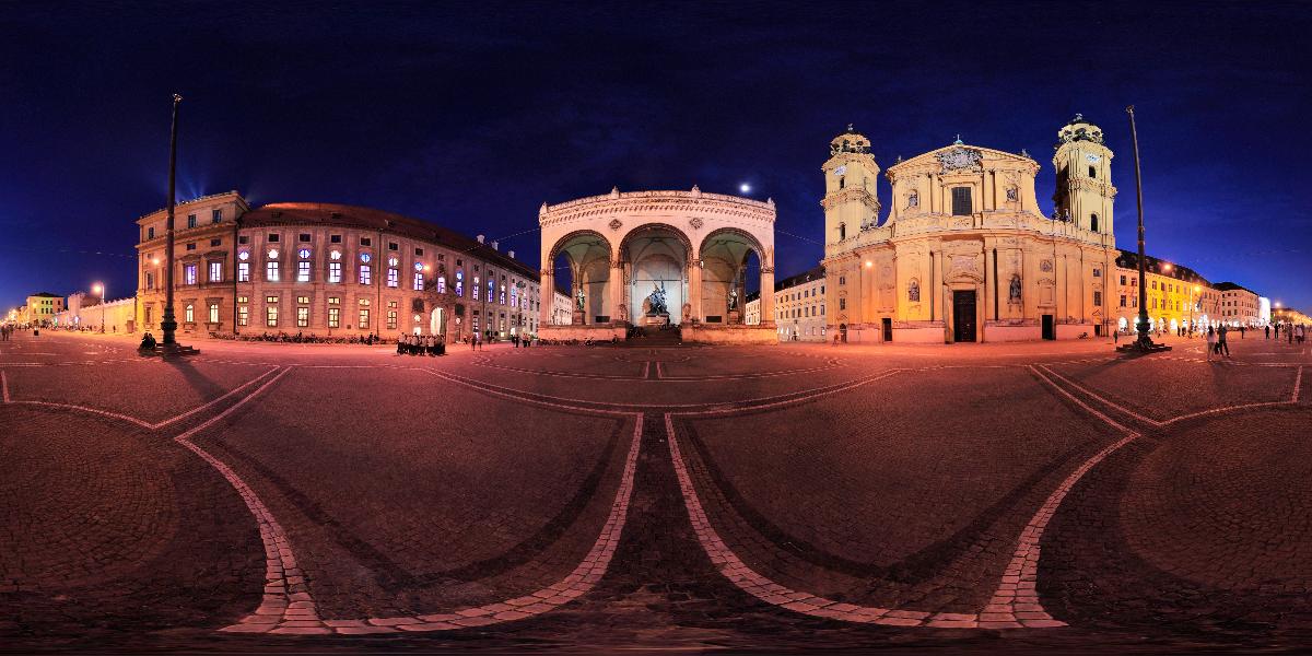 Odeonsplatz in München (Foto: © Werner Pietschmann) Odeonsplatz in München (Foto: © Werner Pietschmann)