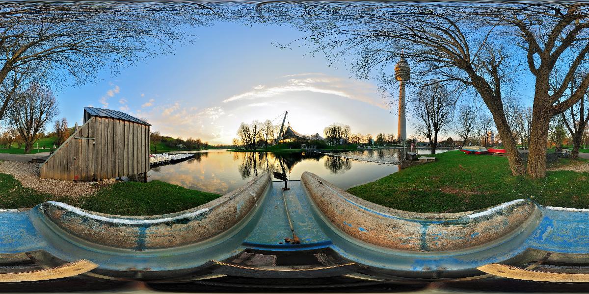 Olympiasee im Olympiapark in München (Foto: © Werner Pietschmann) Olympiasee im Olympiapark in München (Foto: © Werner Pietschmann)