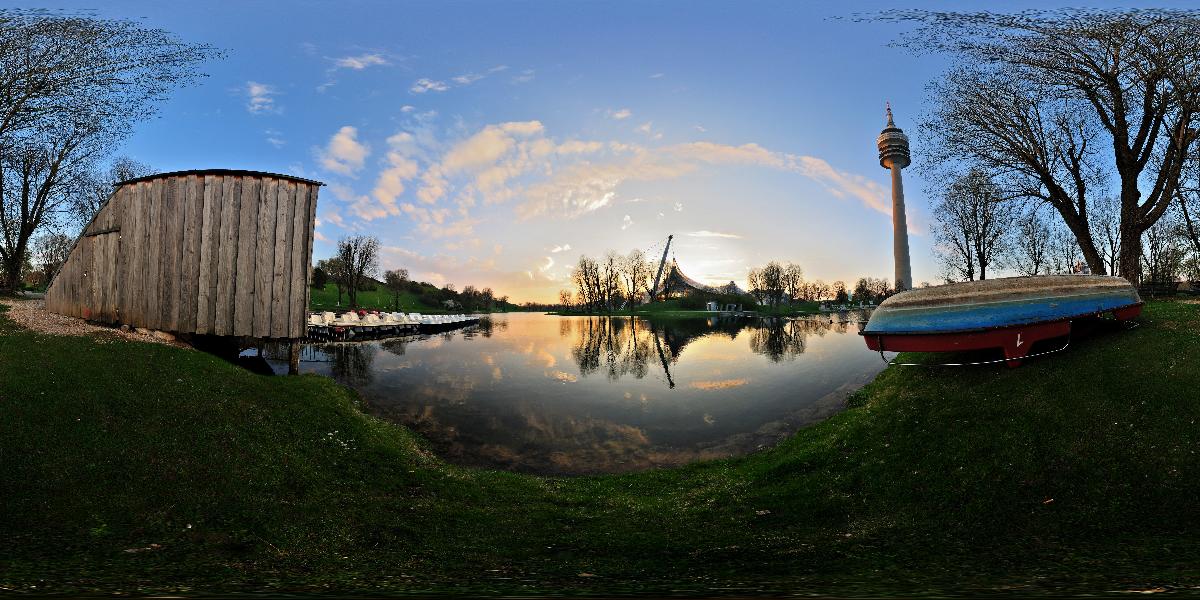 Olympiasee im Olympiapark München (Foto: © Werner Pietschmann) Olympiasee im Olympiapark München (Foto: © Werner Pietschmann)