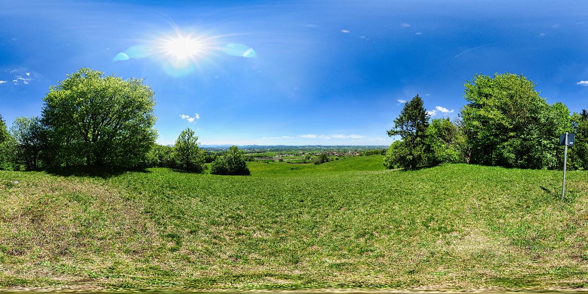 Blick vom Pfarrbichl bei Pähl (Foto: © Werner Pietschmann)