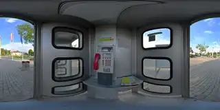 Telefonzelle in Podersdorf am See