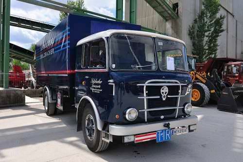 Foto: © Werner Pietschmann 1957 Gräf & Stift L200 beim Oldtimer-Nutzfahrzeugtreffen 2016 im Kieswerk Ebenhöh