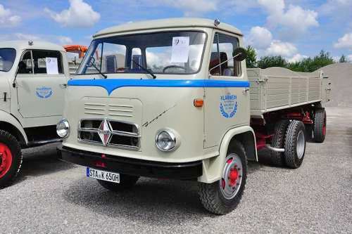 Foto: © Werner Pietschmann 1959 Borgward B 555 K Gebrüder Klarwein Weßling beim Oldtimer-Nutzfahrzeugtreffen 2016 im Kieswerk Ebenhöh