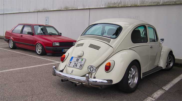 VW Käfer und VW Jetta | Foto: © Werner Pietschmann