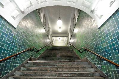 Foto: Werner Pietschmann Bahnstation Sierichstraße in Hamburg
