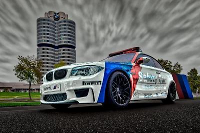 Foto: Werner Pietschmann BMW 1M Safety Car MotoGP