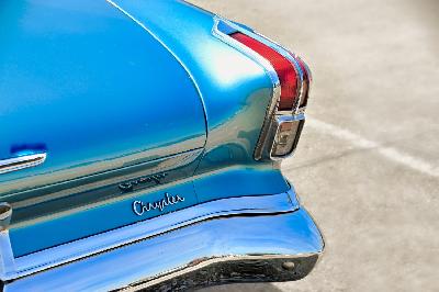 Hechdetail eines 1962 Chrysler Saratoga