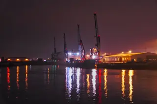 Südwesthafen in Hamburg