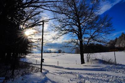 Foto: Werner Pietschmann Winter in Oberbayern