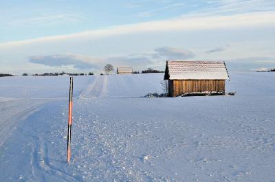 Foto: Werner Pietschmann Winter in Oberbayern