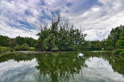 See mit Spiegelung