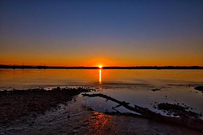 Sonnenuntergang am Starnberger See