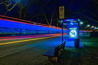 Langzeitbelichtung in der Baldurstraße in München
