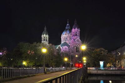 Foto: Werner Pietschmann Lukaskirche in München