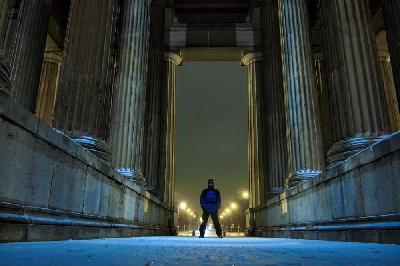 Foto: Werner Pietschmann Propyläen am Königsplatz in München