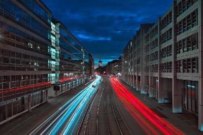Lichtspuren (Foto: © Werner Pietschmann)
