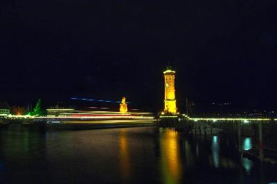 Foto: Werner Pietschmann Einfahrt in den Lindauer Hafen
