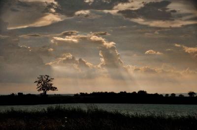 Foto: Werner Pietschmann Die unverbaute Weite bieten einen freien Blick auf das Wolkenschauspiel über dem Seewinkel.