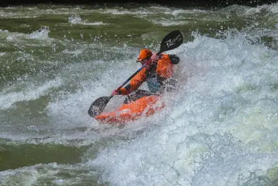 Wildwasser-Rodeo