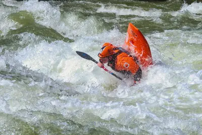 Wildwasser-Rodeo