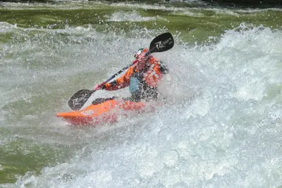 Wildwasser-Rodeo
