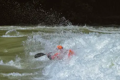 Wildwasser-Rodeo