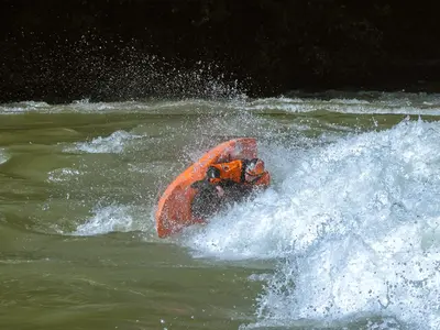 Wildwasser-Rodeo