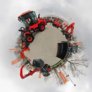 Messestand Doosan auf der bauma 2019 in München
