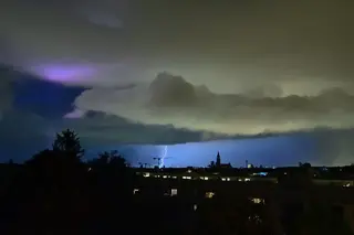 Gewitter über München