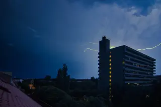 Gewitter über München (24.06.2022)