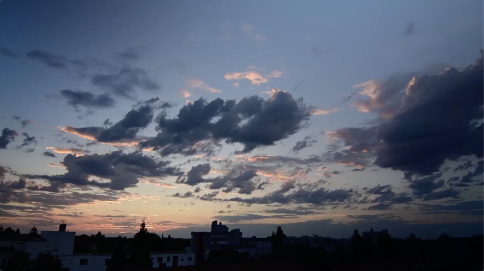 München: Abendhimmel | Foto © Werner Pietschmann